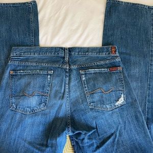 7 for all mankind bootcut jeans